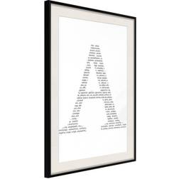 Arkiio Affisch Letter A [Poster] 40x60 Poster